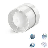 Load image into Gallery viewer, 4/5 inch 220V EU Silent Ventilation Air Vents