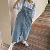 Load image into Gallery viewer, Spring Summer Denim Overall Dress Women Sleeveless Jeans