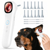 Load image into Gallery viewer, [1080P] 4-In-1 Pet Camera, Smart Detector For Pet Home Use, 1080P HD Ear Camera, See Inside Clearly With 4X Zoom, 12 Extra Inspection Heads Suitable For Checking For Dogs &amp; Cats Ears, Nose, Hair &amp; Mouth, USB Charging, Dog Stuff