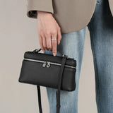 Load image into Gallery viewer, Premium sense of niche lychee grain shoulder bag simple fashion