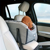 Load image into Gallery viewer, PETFANGFANG Cozy Pet Car Seat - Portable Dog &amp; Cat Travel Bag with Secure Buckle Closure, Polyester Material for Small to Medium Pets