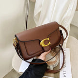 Load image into Gallery viewer, Fashionable underarm shoulder bag with two shoulder straps