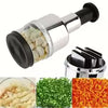 Load image into Gallery viewer, Vertical Hand Press Manual Garlic Vegetable Chopper With Storage Box