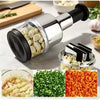 Load image into Gallery viewer, Vertical Hand Press Manual Garlic Vegetable Chopper With Storage Box