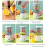 Load image into Gallery viewer, Portable Electric Juicer Wireless Orange Juicer USB Rechargeable Lemon Squeezer Electric Slow Juicers Household Kitchen Tools