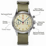Load image into Gallery viewer, Men's watches 1963 pilot automatic watch 42mm waterproof