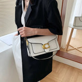 Load image into Gallery viewer, Fashionable underarm shoulder bag with two shoulder straps
