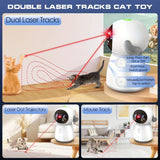 Load image into Gallery viewer, Rechargeable Interactive Cat Toy with Dual Laser Modes and Motion-Activated Fun for Bored Indoor Adult Cats