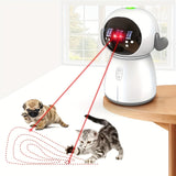 Load image into Gallery viewer, Rechargeable Interactive Cat Toy with Dual Laser Modes and Motion-Activated Fun for Bored Indoor Adult Cats