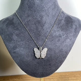 Load image into Gallery viewer, Fashion Jewelry Butterfly Necklace Female Pendant Titanium Steel Clavicle Chain