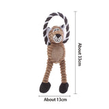 Load image into Gallery viewer, Plush Bone Dog Squeaky Toy Puppy Teething Molar Chew Toy Squeaker Interactive Training Play Toy Pet Daily Care Accessories