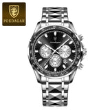 Load image into Gallery viewer, POEDAGAR Fashion Brand Men Watch Waterproof Stainless Steel