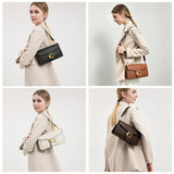 Load image into Gallery viewer, 26 New Niche Bag Women's Premium Texture Solid Color Simple and Versatile Small Square &amp; Commuter Multi-Compartment Shoulder Bag