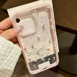Load image into Gallery viewer, 2 in 1 Candy Color Phone Case For iPhone 11 16 17 Pro Max 13 15 14 12 17 Air 17promax Soft TPU Transparent Flower Funda Cover