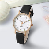 Load image into Gallery viewer, Casual Women's Watch Pu Leather Strap Wristwatch