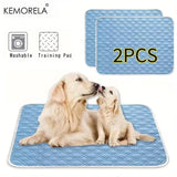 Load image into Gallery viewer, KEMORELA 2PCS Dog Cooling Mat Summer Pet Cold Bed Extra Large For Small Big Dogs Pet Accessories Training Mat Washable Mat