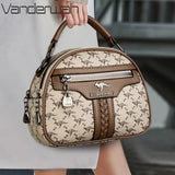 Load image into Gallery viewer, Genuine Brnad Top Quality Leather Small Tote Shoulder Bags for Women New Messenger Bags Designer Crossbody Bag Two Layers Sac