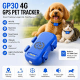 Load image into Gallery viewer, GPS Dog Cat 4G Tracker Built-in SIM with Real-Time Tracking Device, WiFi Home Positioning, IP67 Waterproof, Plan Required