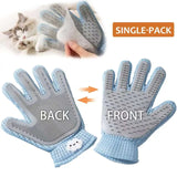 Load image into Gallery viewer, 2-in-1 Pet Grooming Glove – Double-Sided Deshedding &amp; Massage Brush for Cats/Dogs, Removes Loose Hair from Fur &amp; Furniture, Ultra-Soft Easy-Clean Mitt（single glove）