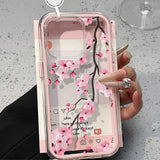 Load image into Gallery viewer, 2 in 1 Candy Color Phone Case For iPhone 11 16 17 Pro Max 13 15 14 12 17 Air 17promax Soft TPU Transparent Flower Funda Cover