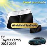 Load image into Gallery viewer, Front Sunshade For Toyota Camry 2025 2026 Hybrid LE XV80 80 Accessories Window Windshield Heat Insulation Sun Protection Parts