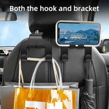 Load image into Gallery viewer, 1/2/4pcs Car Seat Headrest Hook 4 Pack Hanger Storage Organizer Universal for Handbag Purse Coat Fit Universal Vehicle