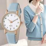 Load image into Gallery viewer, Casual Women's Watch Pu Leather Strap Wristwatch