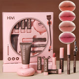 Load image into Gallery viewer, HiVi Makeup Gift Box Powder Glue Record Limited Lipstick