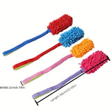 Load image into Gallery viewer, Dog Training Anti-tear Pulling Rope Toy Pet Plush Grinding Teeth Bite-resistant Toy Colorful Rope Ball Dog Interactive PuzzleToy