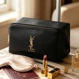 Load image into Gallery viewer, YSL Large Capacity Cosmetic Bag Women Multifunctional Travel Makeup Storage Bag For Daily Commute Short Trip Luxury Gift