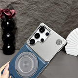 Load image into Gallery viewer, 360 Rotating Bracket Hard PC Phone Case For Magsafe Samsung S26 S25 S24 S23 S22 Ultra Plus Magnetic Stand Holder Frameless Cover