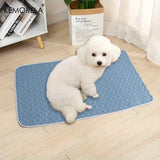 Load image into Gallery viewer, KEMORELA 2PCS Dog Cooling Mat Summer Pet Cold Bed Extra Large For Small Big Dogs Pet Accessories Training Mat Washable Mat