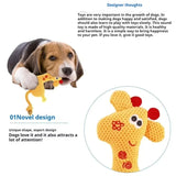 Load image into Gallery viewer, Plush Bone Dog Squeaky Toy Puppy Teething Molar Chew Toy Squeaker Interactive Training Play Toy Pet Daily Care Accessories