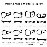 Load image into Gallery viewer, Irregular Metal Bumper Phone Case For IPhone 18 17 16 15 14 13 12 Pro Max Plus Lens Film Protect Bare Aluminum Shockproof Cover