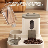 Load image into Gallery viewer, 2 In 1 Automatic Cat Feeder Water Dispenser Dual Purpose Auto Portion Control Pet Food Water Bowl for Small Dogs Kittens