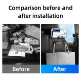 Load image into Gallery viewer, 1/2/4pcs Car Seat Headrest Hook 4 Pack Hanger Storage Organizer Universal for Handbag Purse Coat Fit Universal Vehicle