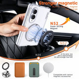 Load image into Gallery viewer, For Samsung Galaxy Z Fold 7 zFold 8 Wide 8Ultra Slim Skin Feel Magnetic Foldable Phone Case 360° Rotating Ring Stand Hinge Cover