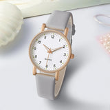 Load image into Gallery viewer, Casual Women's Watch Pu Leather Strap Wristwatch