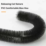 Load image into Gallery viewer, Cat Toy Arch Self Groome Pamper Feline with A Massage Grooming Rubbing Brush with Scratching Pad Toy for Cats Interactive Toys