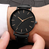 Load image into Gallery viewer, Simple Ultra Thin Men's Watch Top Brand Fashion Analog Quartz