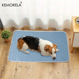 Load image into Gallery viewer, KEMORELA 2PCS Dog Cooling Mat Summer Pet Cold Bed Extra Large For Small Big Dogs Pet Accessories Training Mat Washable Mat
