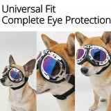 Load image into Gallery viewer, Windproof UV Protection Pet Dog Sunglasses New Cool Stylish Puppy Cat Goggles Anti-Dust Eye Wear Fashion Pet Photo Accessories