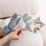 Load image into Gallery viewer, 2-in-1 Pet Grooming Glove – Double-Sided Deshedding &amp; Massage Brush for Cats/Dogs, Removes Loose Hair from Fur &amp; Furniture, Ultra-Soft Easy-Clean Mitt（single glove）