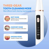 Load image into Gallery viewer, Electric Ultrasonic Dental Cleaner Teeth Whitening Calculus Removal Irrigator Teeth Plaque Stone Removal Tartar Eliminator