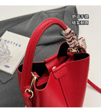 Load image into Gallery viewer, Hot Selling Simplicity High-end Women's Crossbody Bag PU Material Versatile Bucket Bag Fashion Handbag Commuting