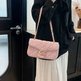 Load image into Gallery viewer, 2025Small Fragrant Wind Bag Handbag Rhombic Chain Bag 2026 New One-shoulder Messenger Bag Joker High Sense Small Square Bag Tide