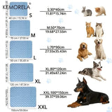 Load image into Gallery viewer, KEMORELA 2PCS Dog Cooling Mat Summer Pet Cold Bed Extra Large For Small Big Dogs Pet Accessories Training Mat Washable Mat