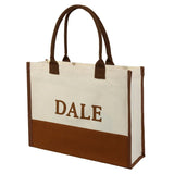 Load image into Gallery viewer, Custom Logo Natural Black Jute Bag Hessian Shopper Tote Bags With Strong Handles