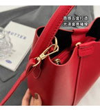 Load image into Gallery viewer, Hot Selling Simplicity High-end Women's Crossbody Bag PU Material Versatile Bucket Bag Fashion Handbag Commuting