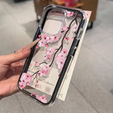 Load image into Gallery viewer, 2 in 1 Candy Color Phone Case For iPhone 11 16 17 Pro Max 13 15 14 12 17 Air 17promax Soft TPU Transparent Flower Funda Cover
